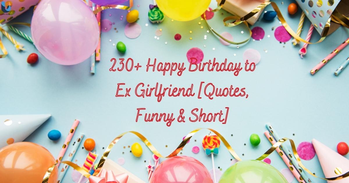 Happy Birthday to Ex Girlfriend