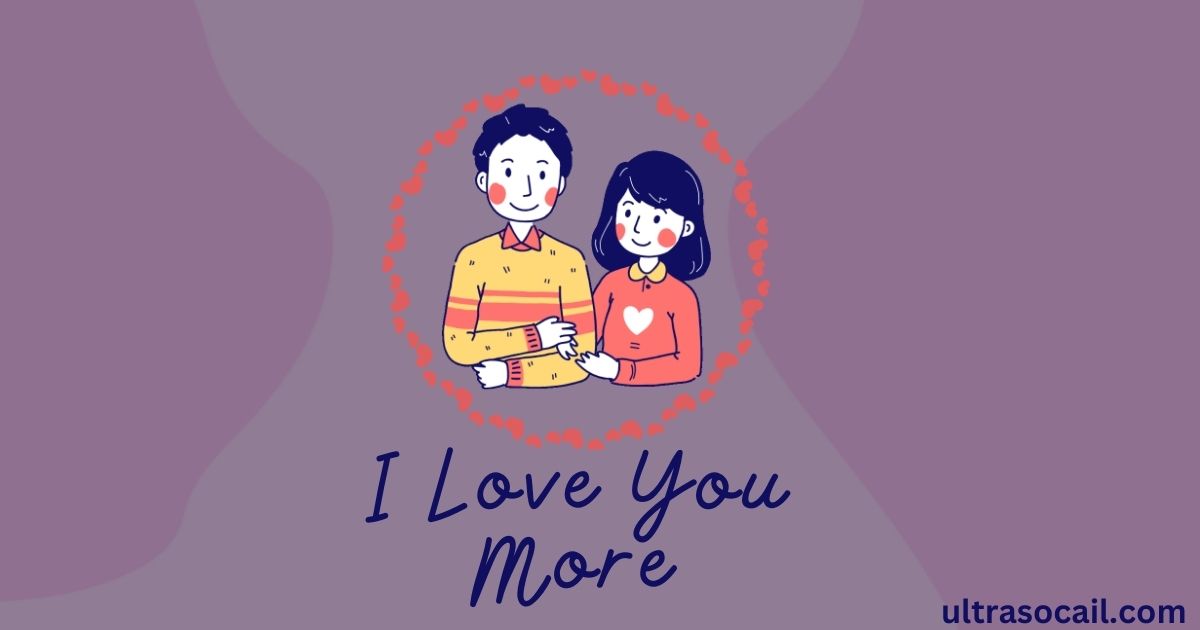 I Love You More