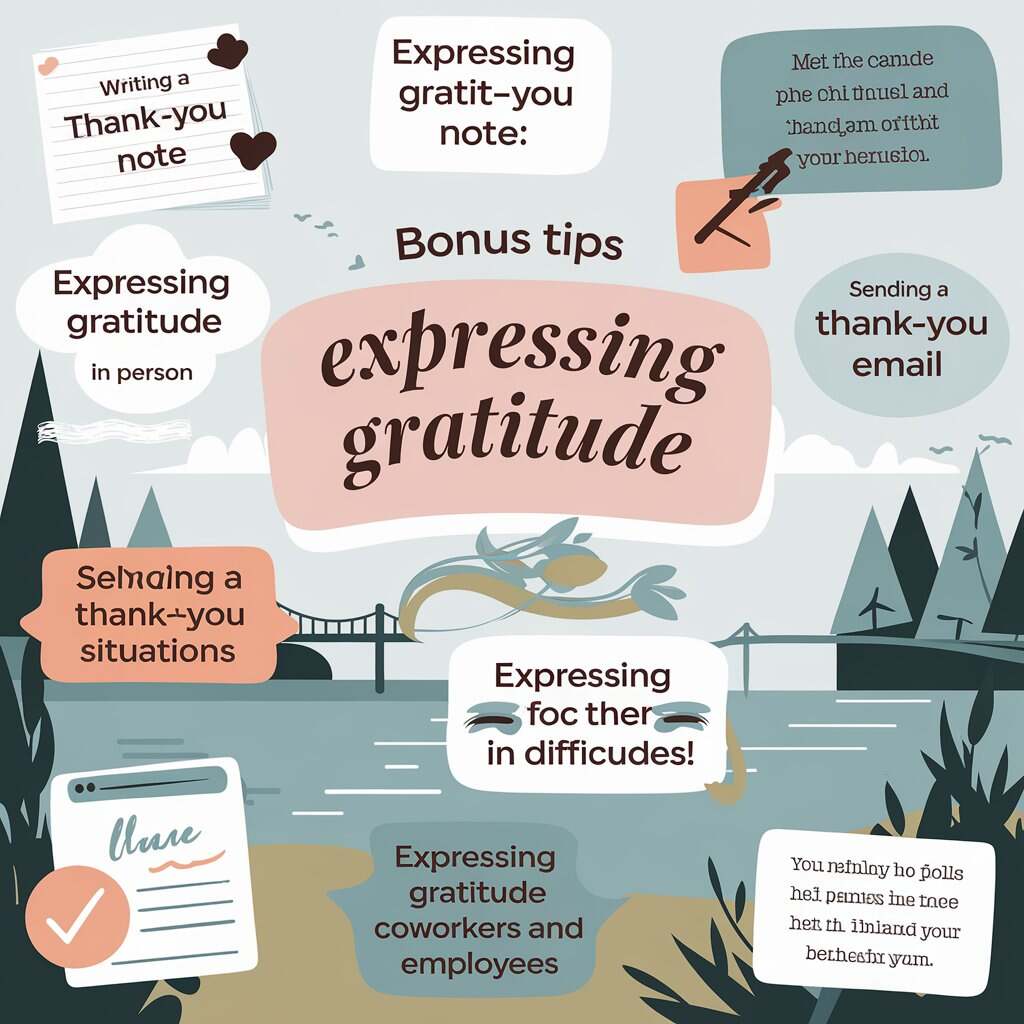 Bonus Tips For Expressing Gratitude