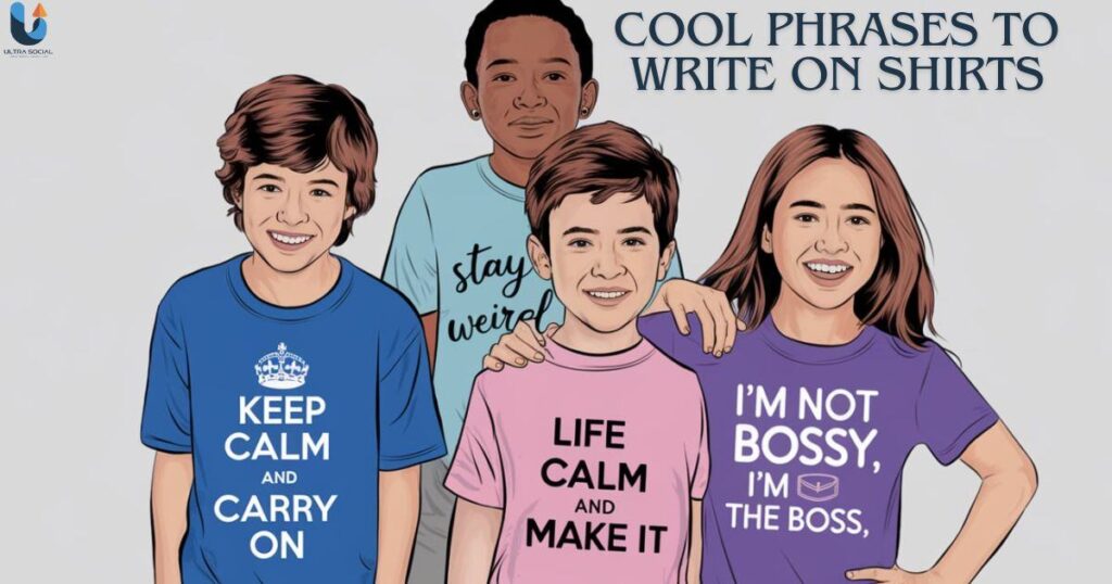 Cool Phrases to Write on Shirts