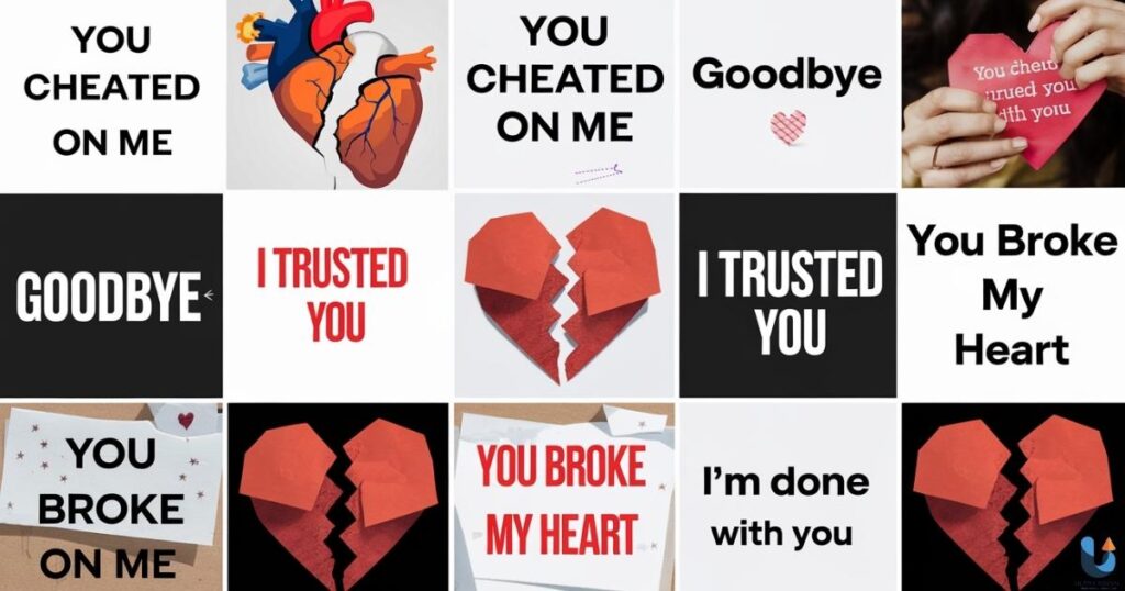 Goodbye Messages to a Cheating Boyfriend