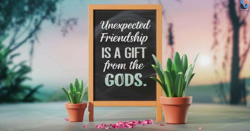 Unexpected Friendship Quotes Instagram