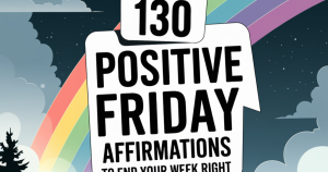 130 Positive Friday Affirmations to End Your Week Right