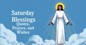 Saturday Blessings Quotes, Prayers, and Wishes