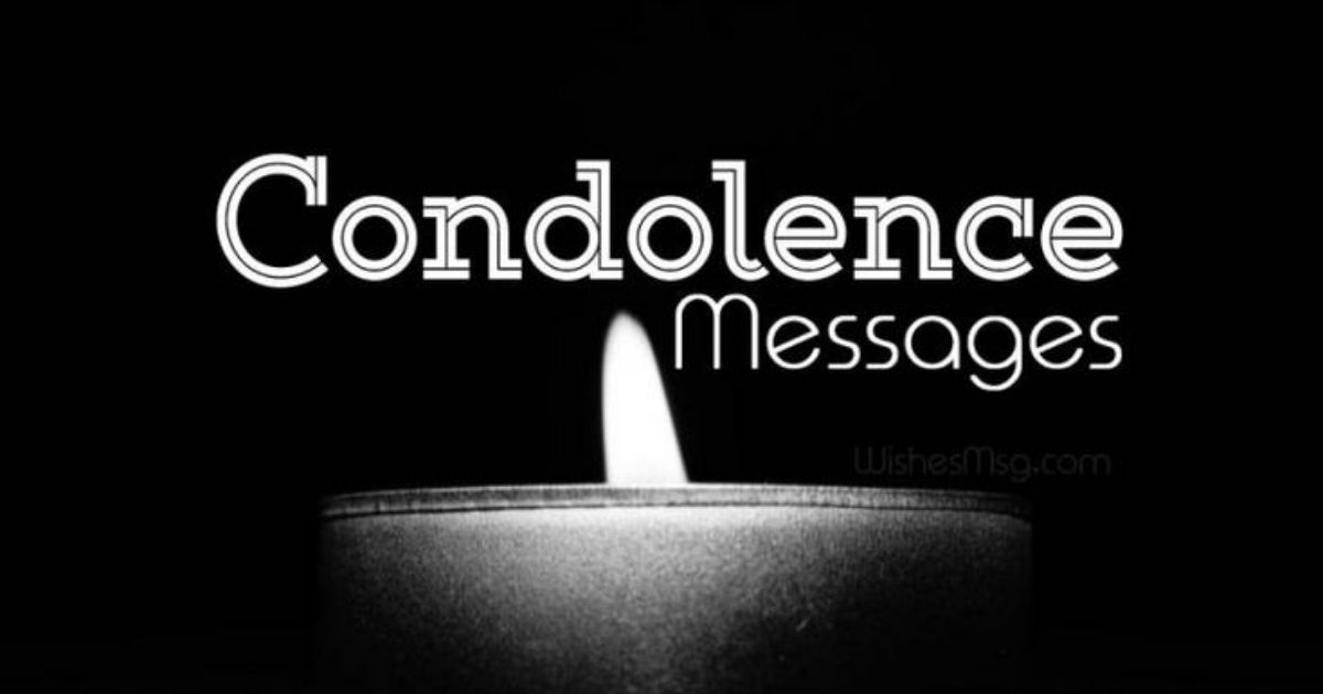 Condolence messages that are particularly suitable for neighbors